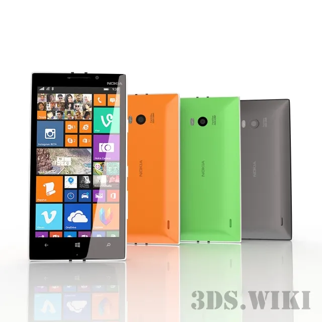 technology - Nokia Lumia 930 3D Model