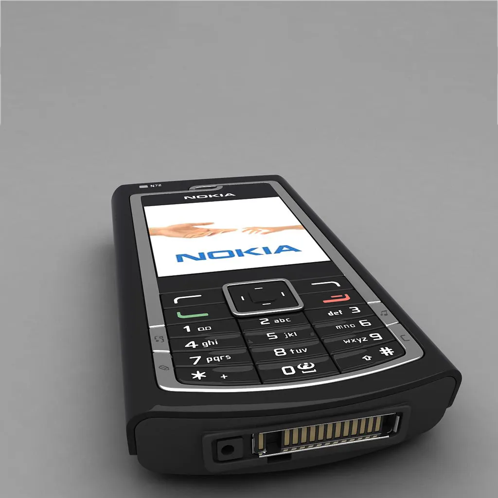 technology - Nokia mobile phone 3D Model