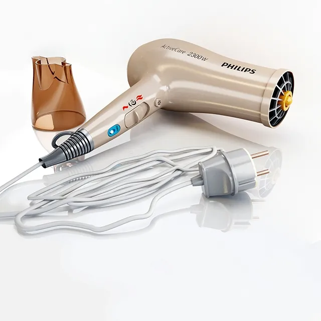 technology - Philips Haartrockner ActiveCare 3D Model