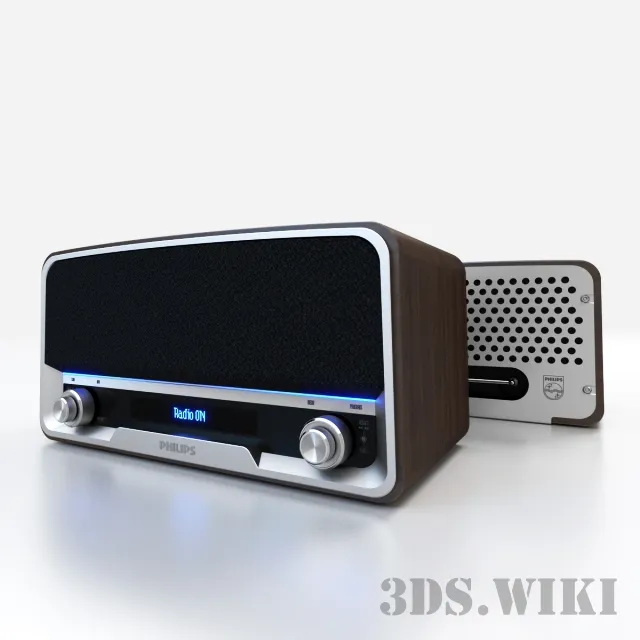 technology - Philips Original Radio 3D Model