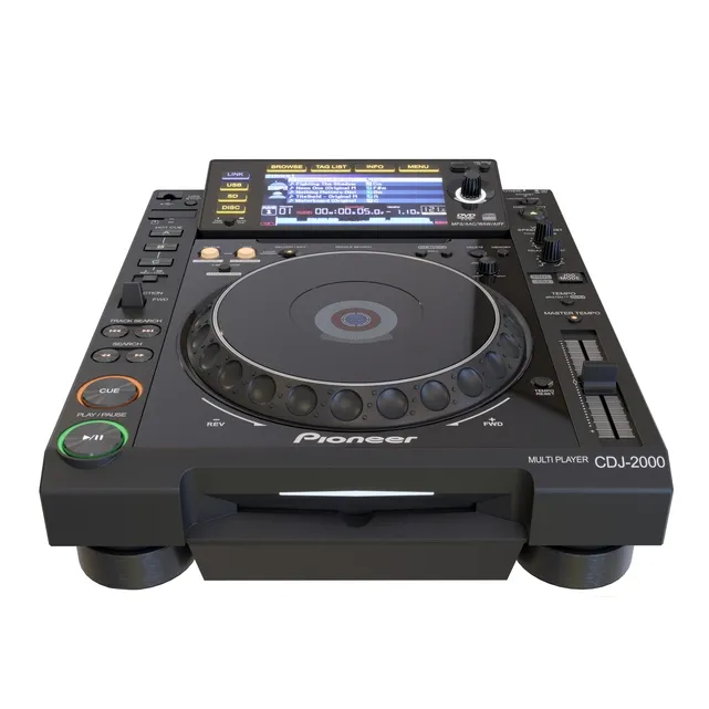 technology - Pioneer CDJ-2000 3D Model