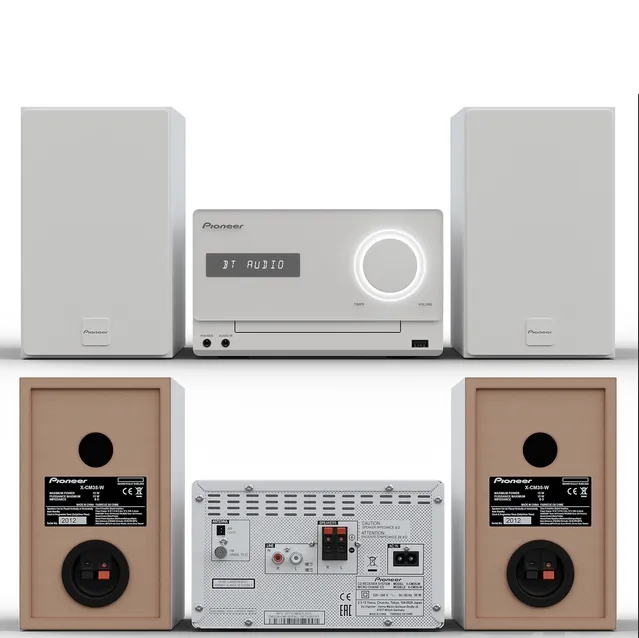 technology - Pioneer X-CM35 3D Model