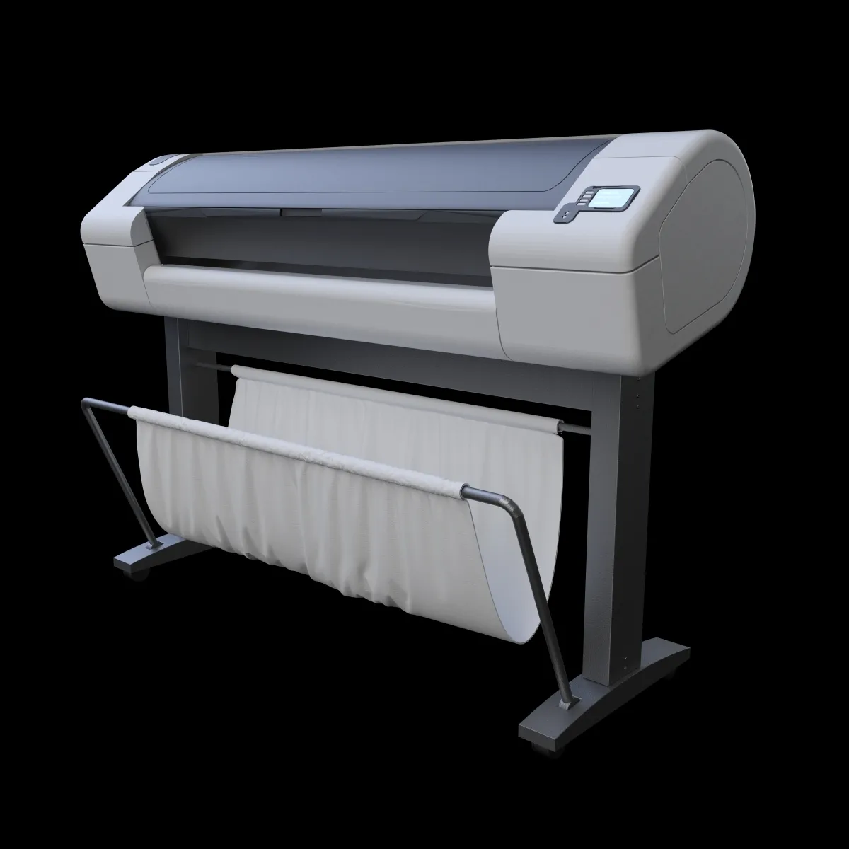 technology - Plotter  Printer 3D Model