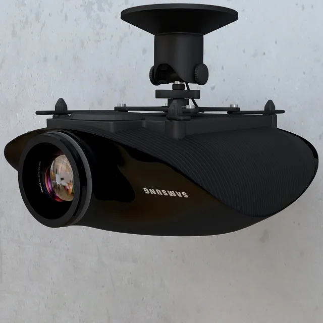 technology - Projector samsung A8000 3D Model