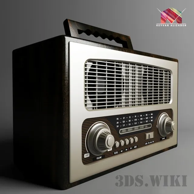 technology - Radio KCL 3D Model