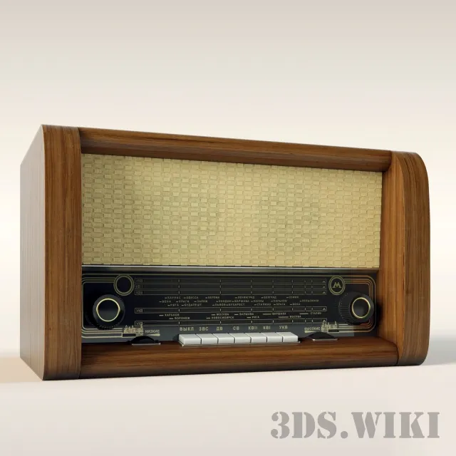 technology - Radio Muromets 3D Model