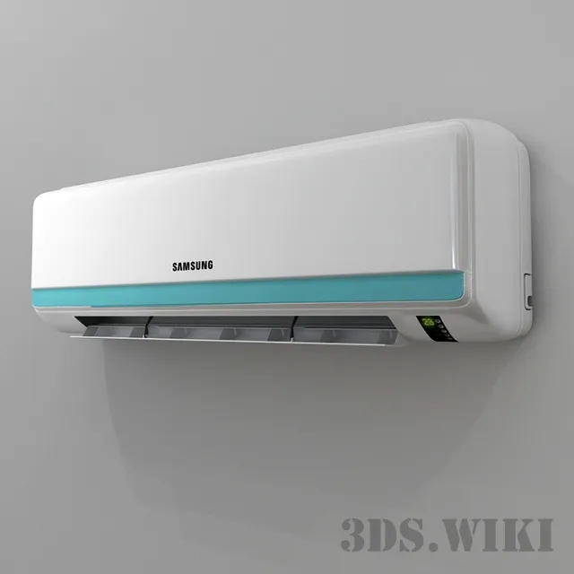 technology - Samsung AirCon Air Conditioner 3D Model