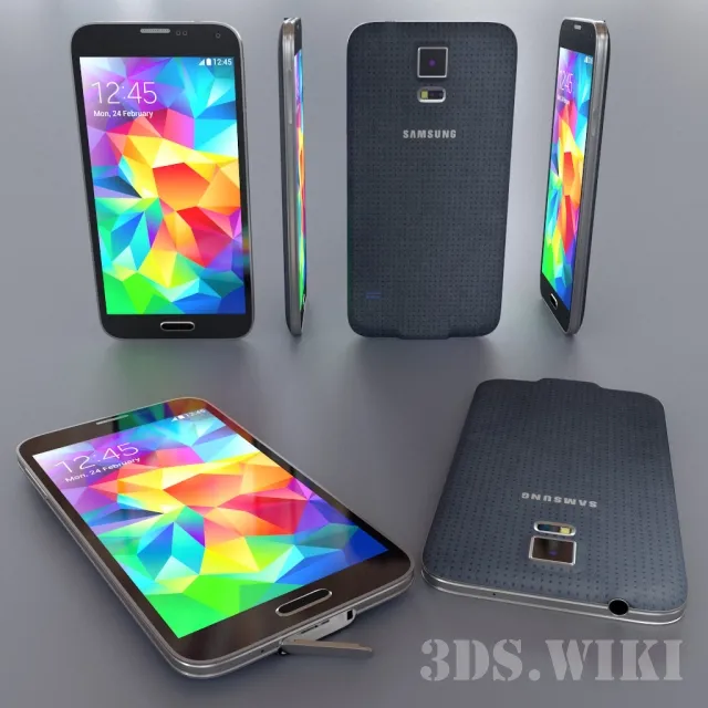 technology - Samsung Galaxy S5 3D Model
