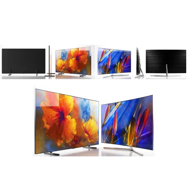 technology - Samsung Smart QLED TV 3D Model
