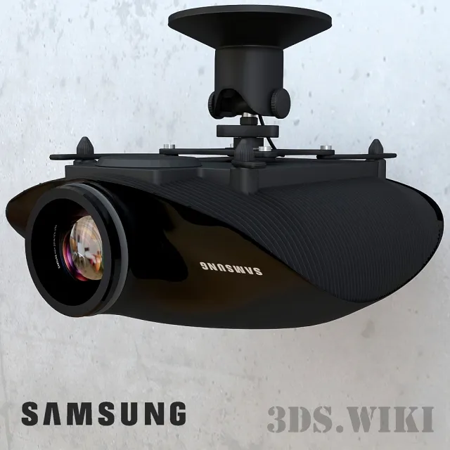 technology - Samsung SP-A8000 projector 3D Model