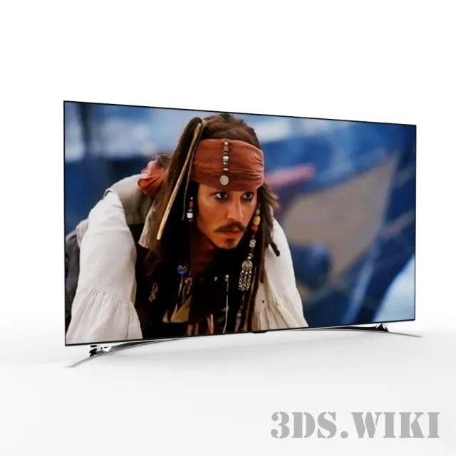 technology - Samsung TV UE40F8000 3D Model