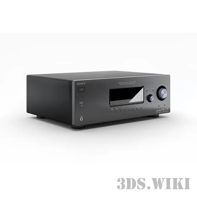 technology - Sony AV Home Cinema Receiver 3D Model