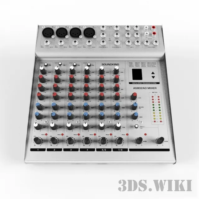 technology - Soundking Mixer 3D Model
