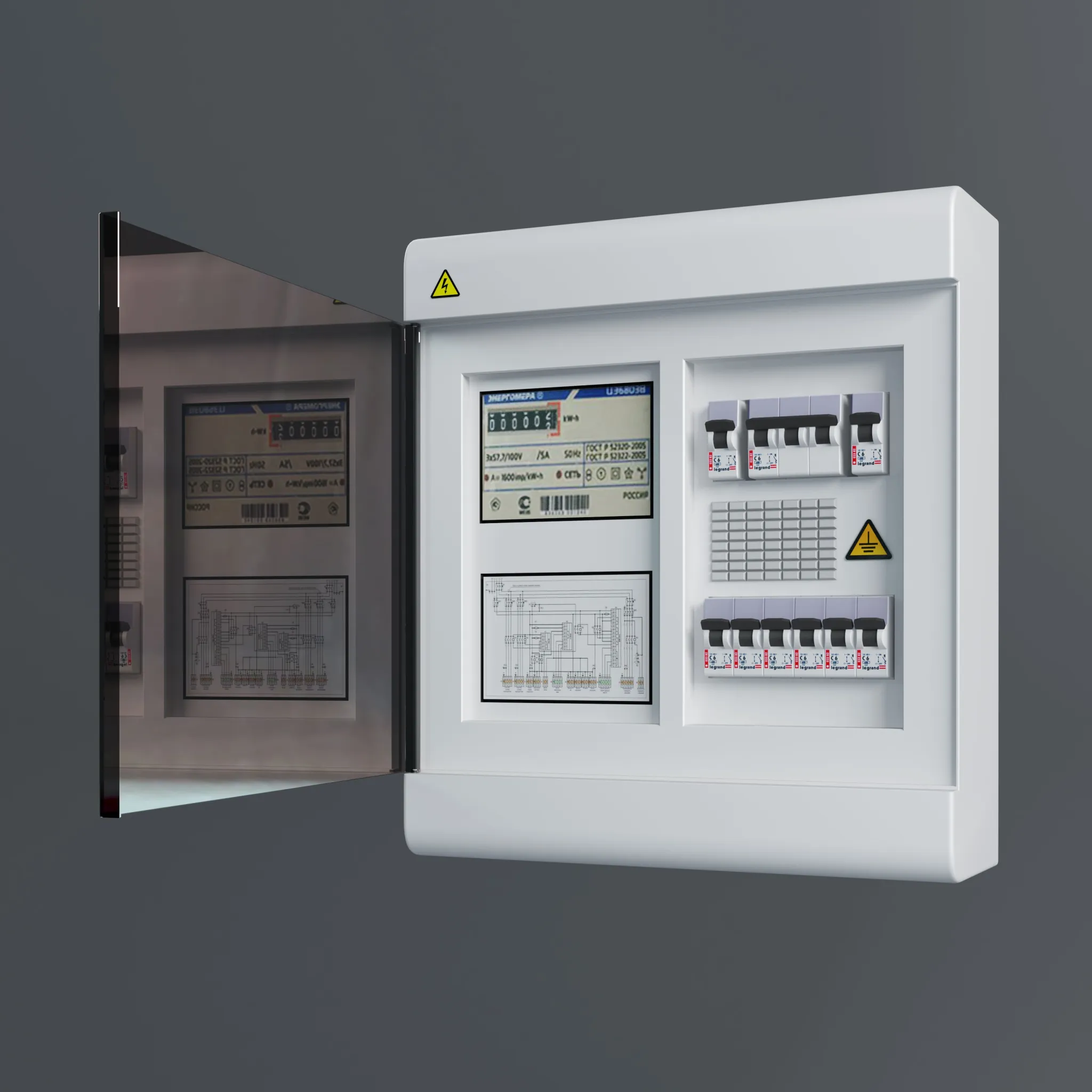 technology - Switch bourd 3D Model