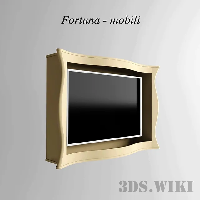 technology - Tv - Box Fortuna Mobili 3D Model