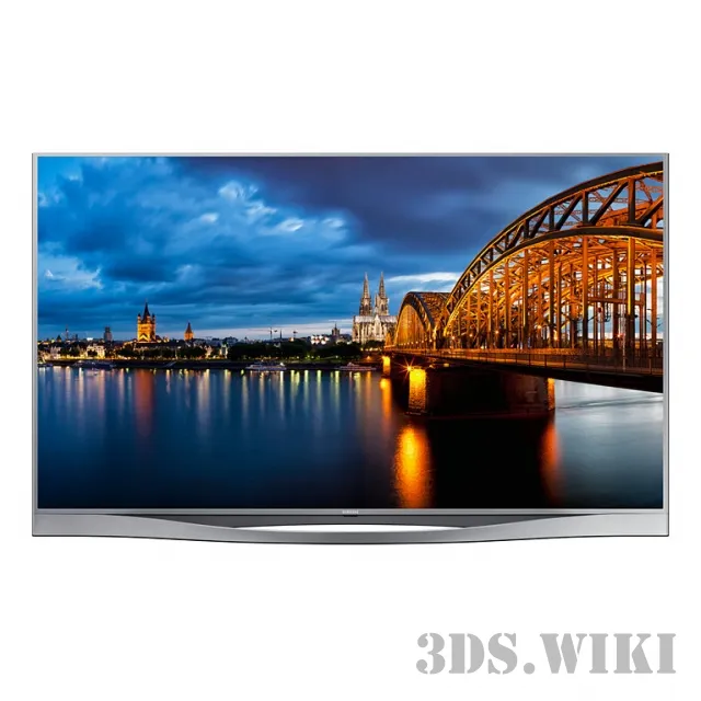technology - TV SAMSUNG 8500 LED 3D Model