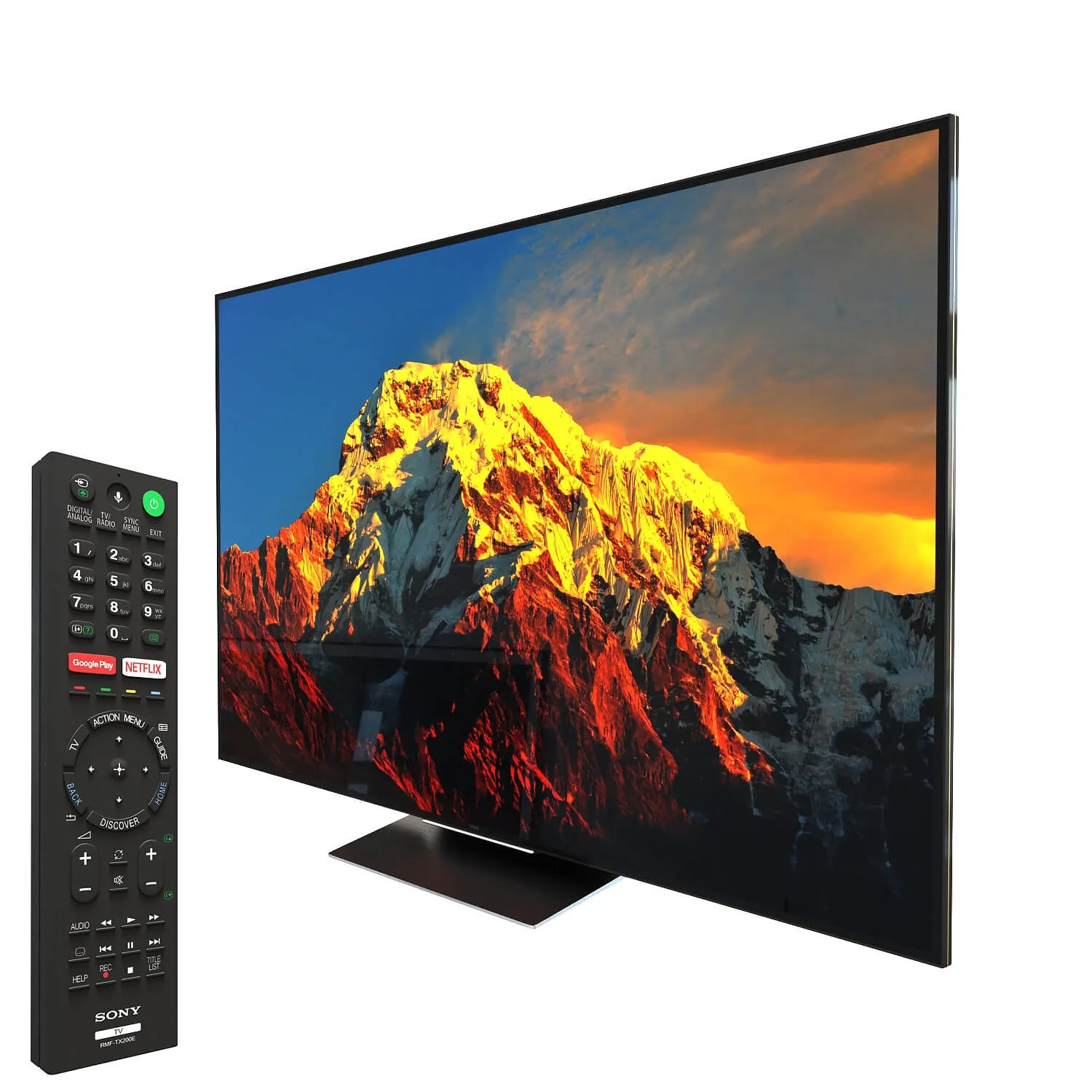 technology - TV Sony KD-75XD9405 3D Model