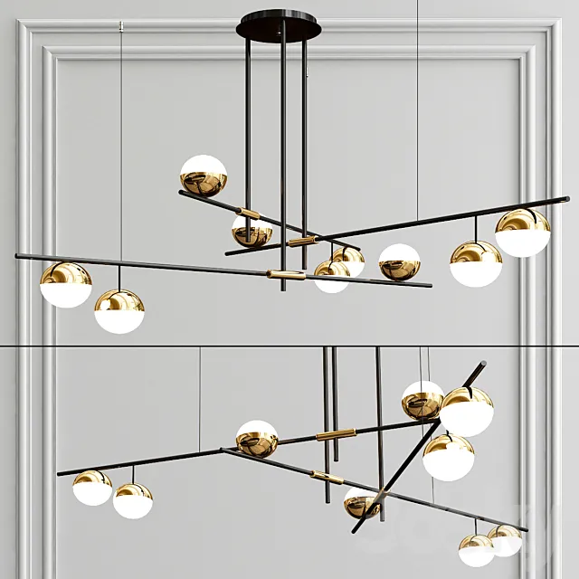 Technum Chandelier Lampatron 3DModel