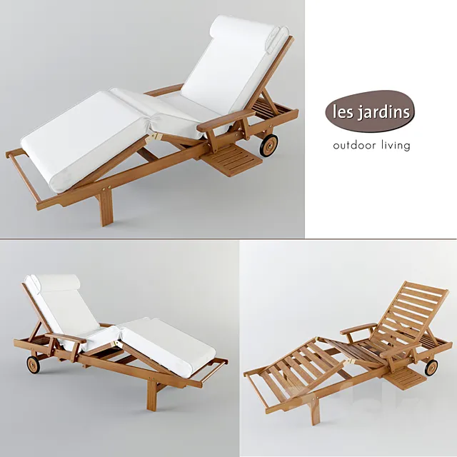 TECK Garden chaise 3DModel