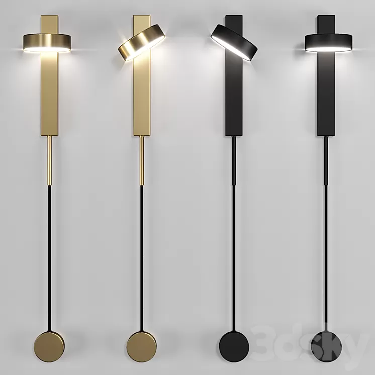 TECO long lamp 3D Model