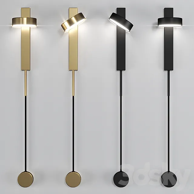 TECO long lamp 3DModel