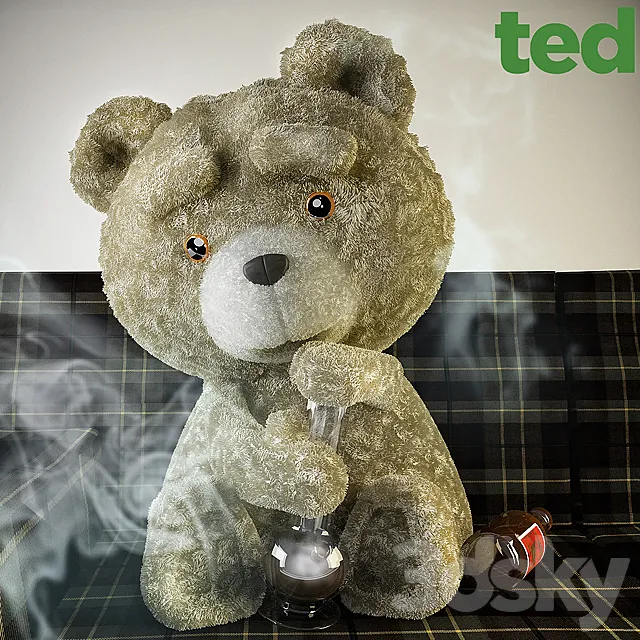 TED 3D Model