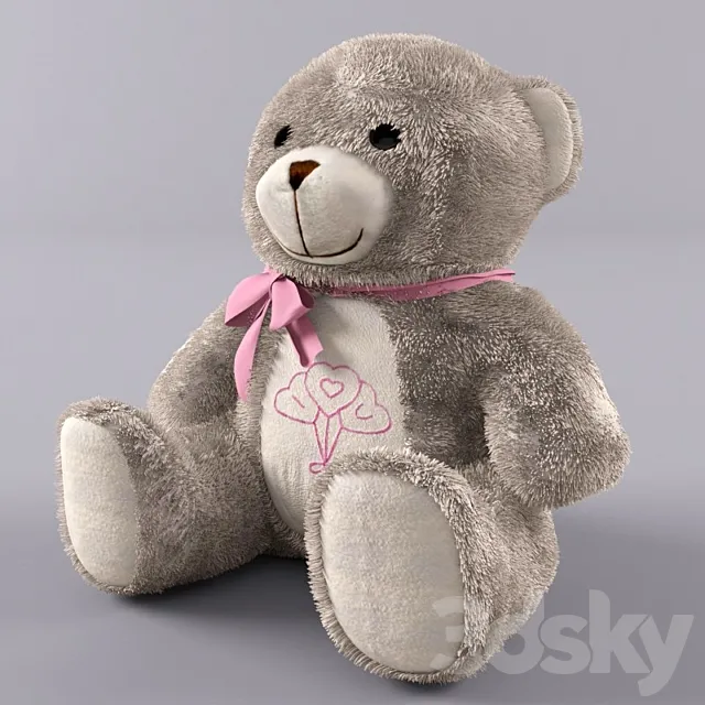 Teddy Bear 3D Model