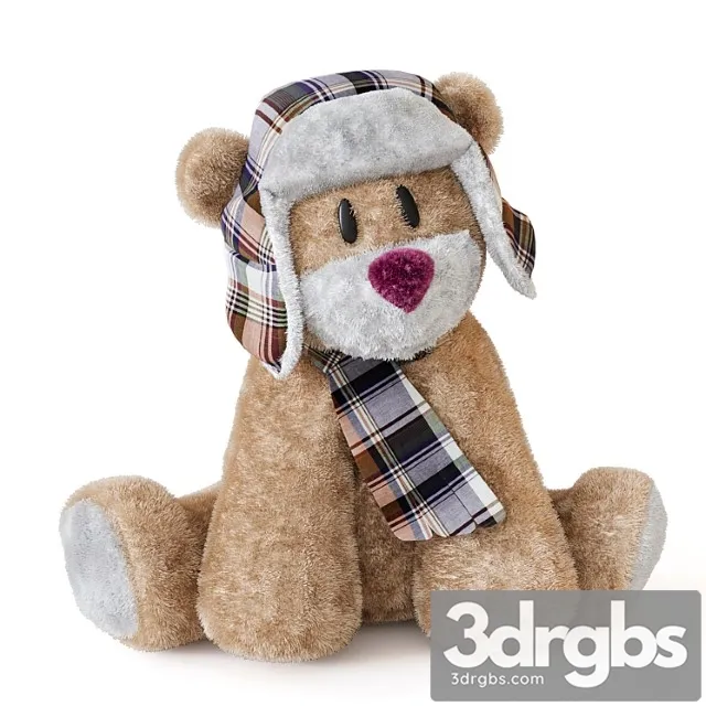 Teddy Bear 3D Model Free