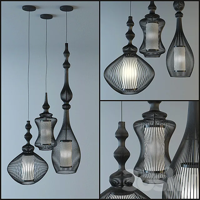 Tel Aviv lamps 3DModel