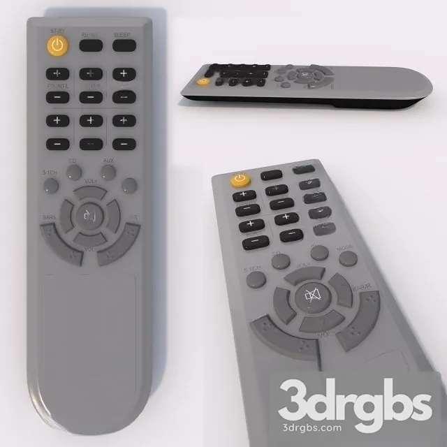 Television Console 3D Model Free