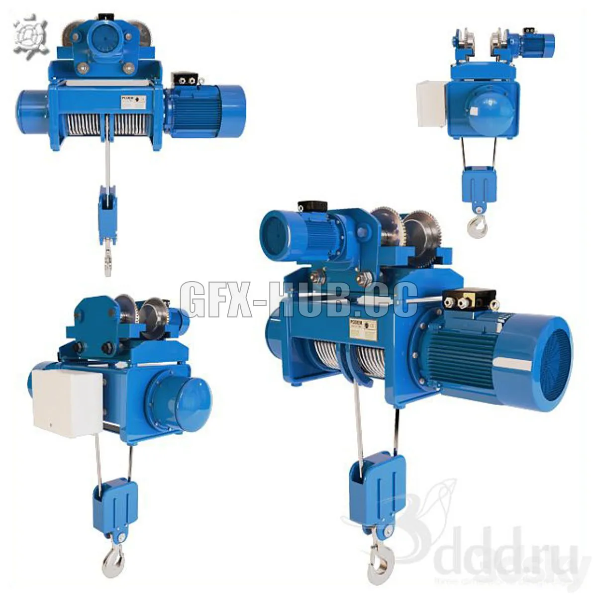 Telpher Podem 3D Model