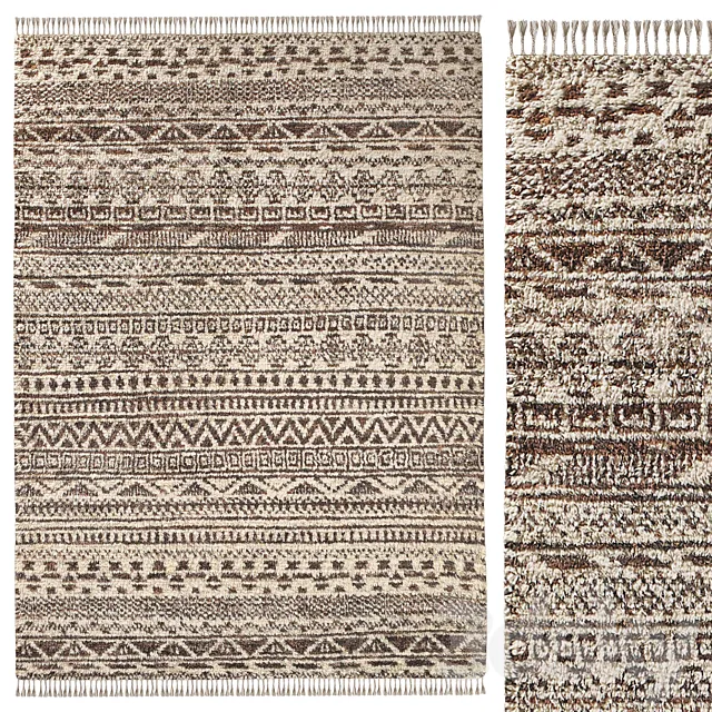 TEMERA WOOL RUG 3D Model