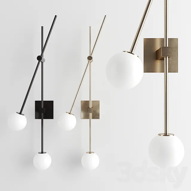 Tempo sconce by Atelier de Troupe 3DModel