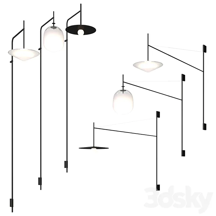 TEMPO wall lamp collection By Vibia Free Download