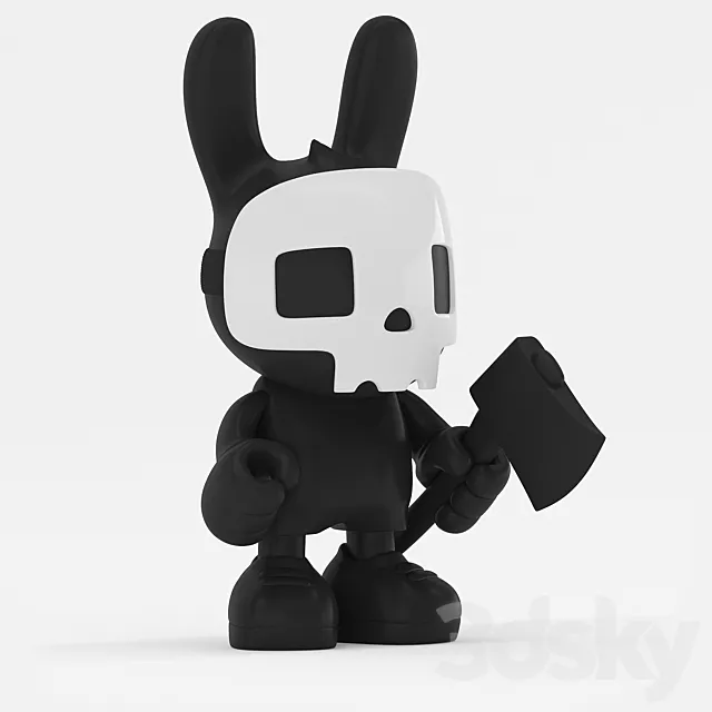 Tenacious Toys Funisher UberGuggi 3D Model