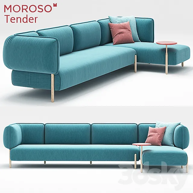 Tender. sofa 3DModel
