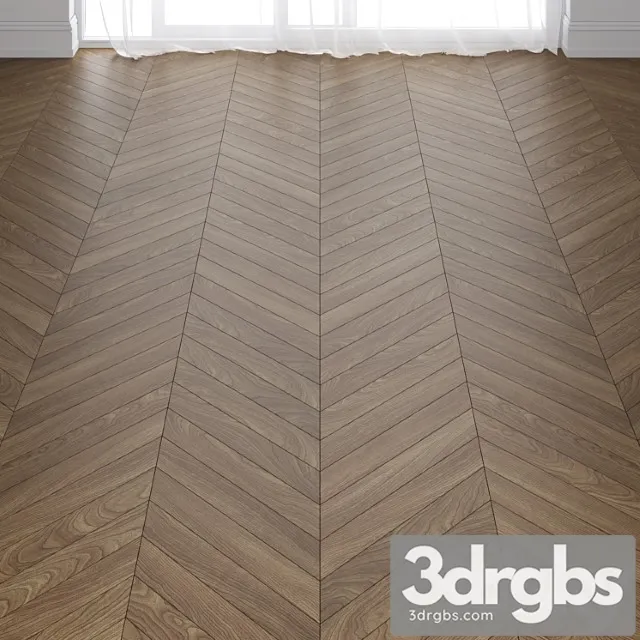 Tennessee Cherry Wood Parquet Floor in 3 types 3D Model Free