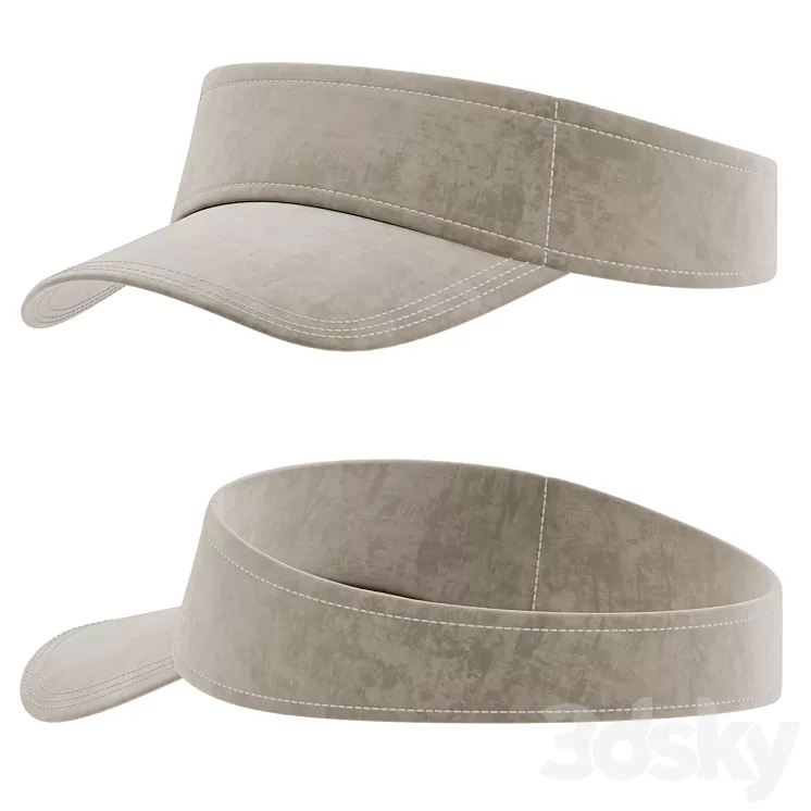 tennis cap 3D Model Free
