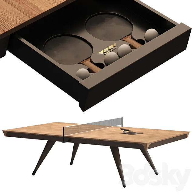 Tennis table BLADE by Vismara Design Free Download