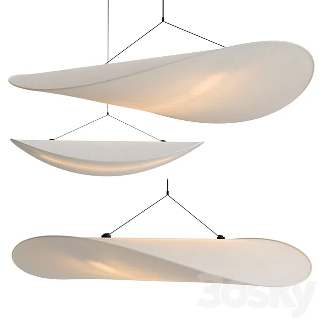Tense Pendant Lamp 3DModel