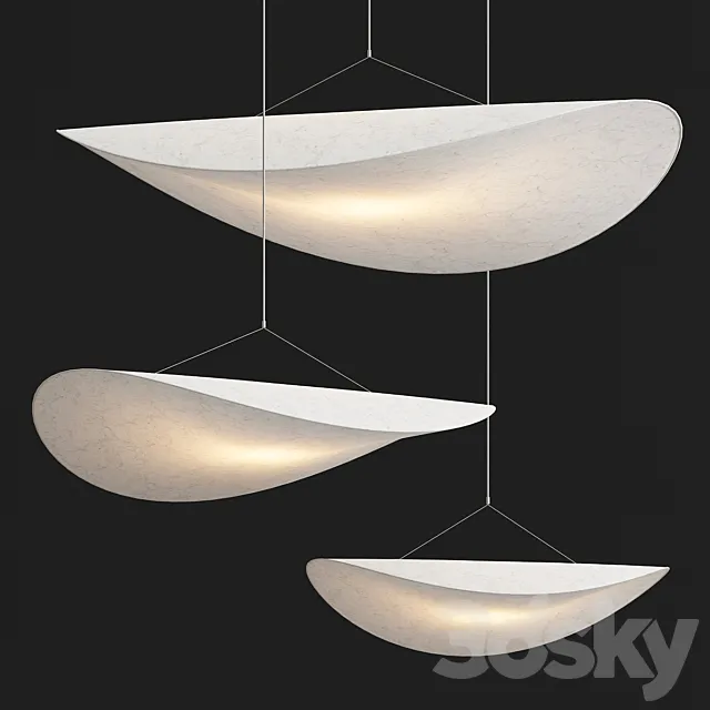 Tense Pendant Lamp 3DModel