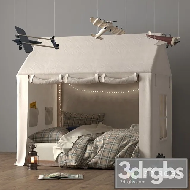 Tent 109252 Natl Twin 3D Model Free