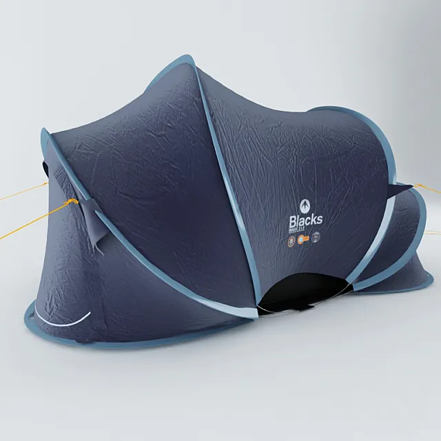 tent Blacks Magic 3D Model
