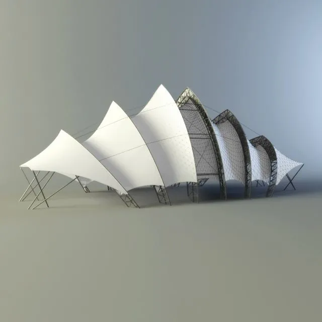 Tent design (type 1) Free Download