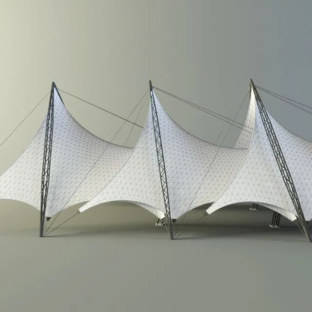 Tent design (type 2) 3D Model