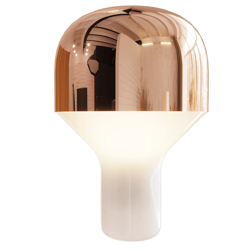 TEO - Table lamp CAP Copper 3D Model