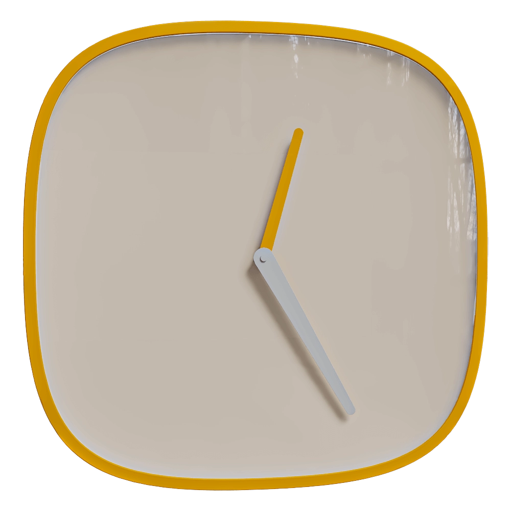 TEO - Wall clock Plate 3D Model