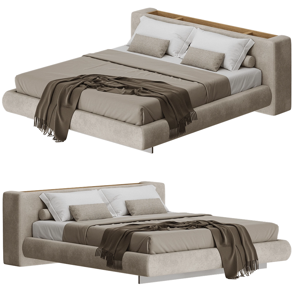 Teplo concept - Bed BOFA A 3D Model