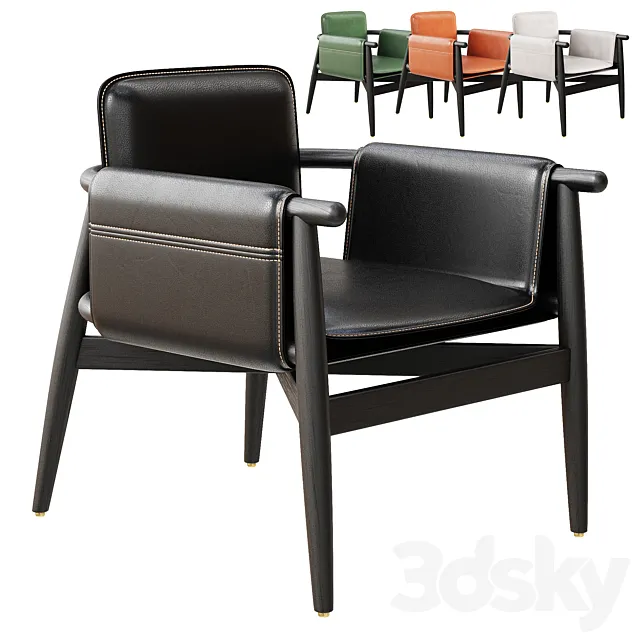 TERESINA KUOIO armchair By Meridiani 3D Model