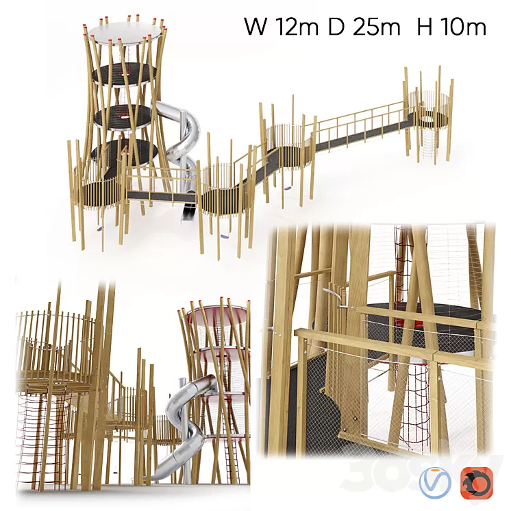 TERRA NOVA ADVENTURE 3D Model